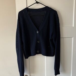 Like new lululemon cardigan - blue